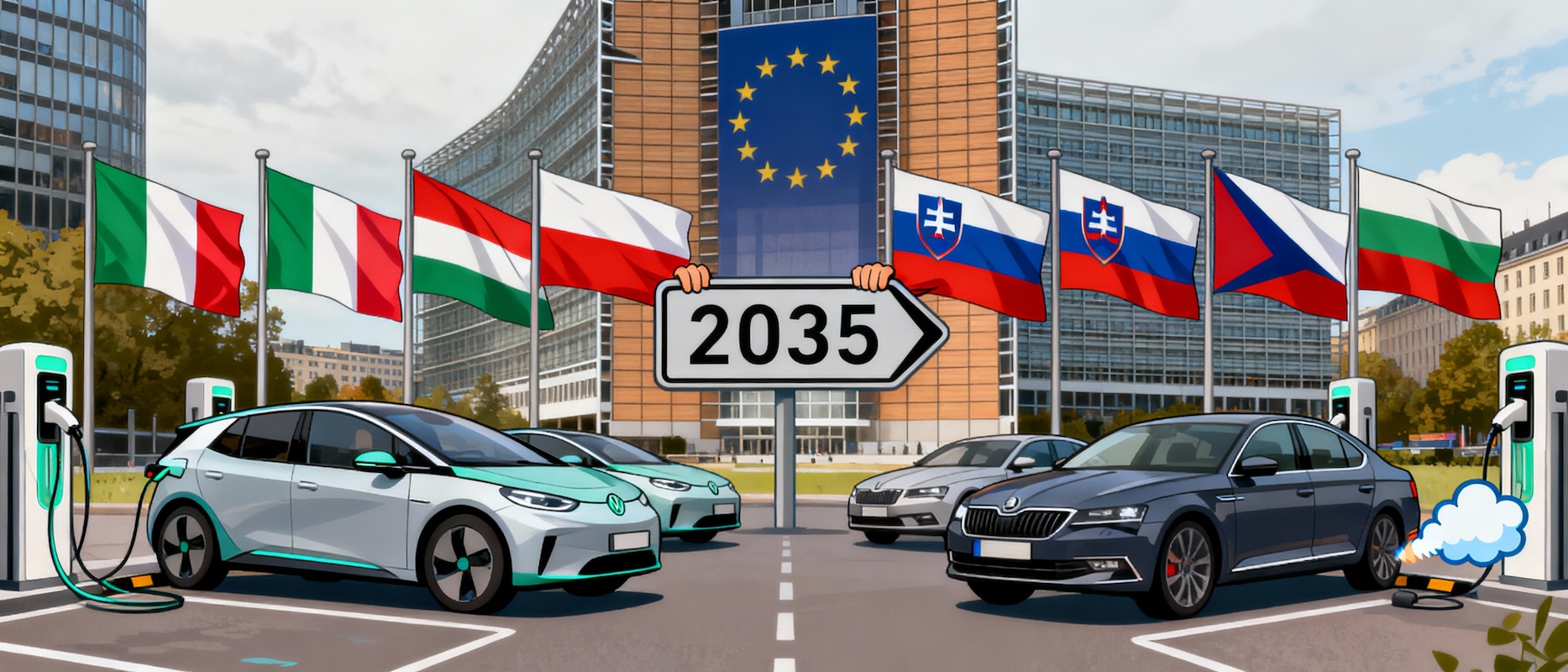 Moteurs Thermiques : la bataille européenne du “non à 2035”