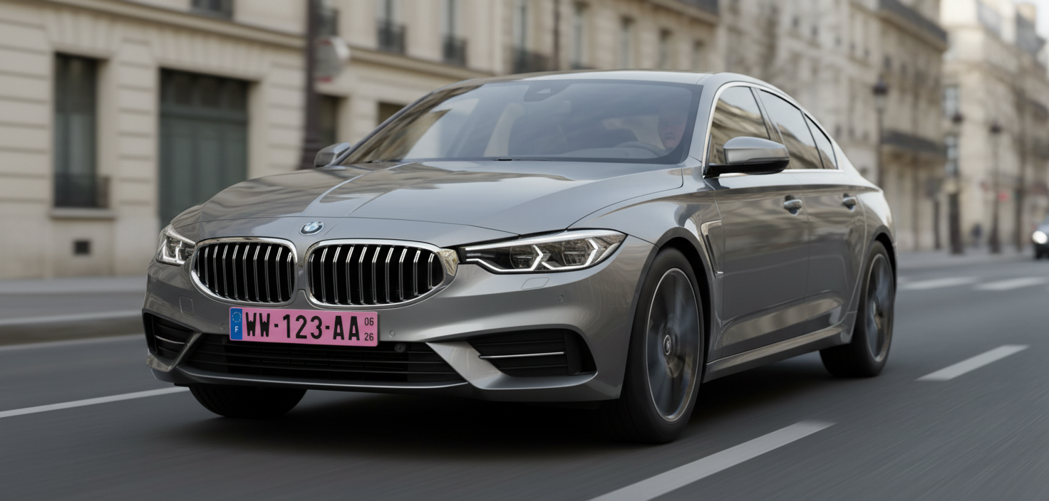 Réforme 2026 : les plaques provisoires WW passent au rose